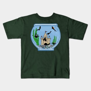 Fish Bowl Divers Kids T-Shirt